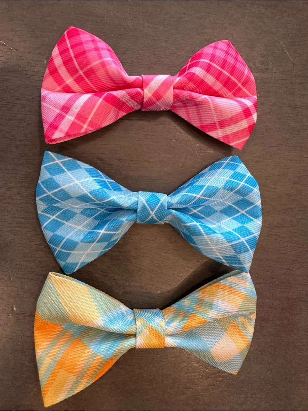 NWOT 3 pc pet bow set